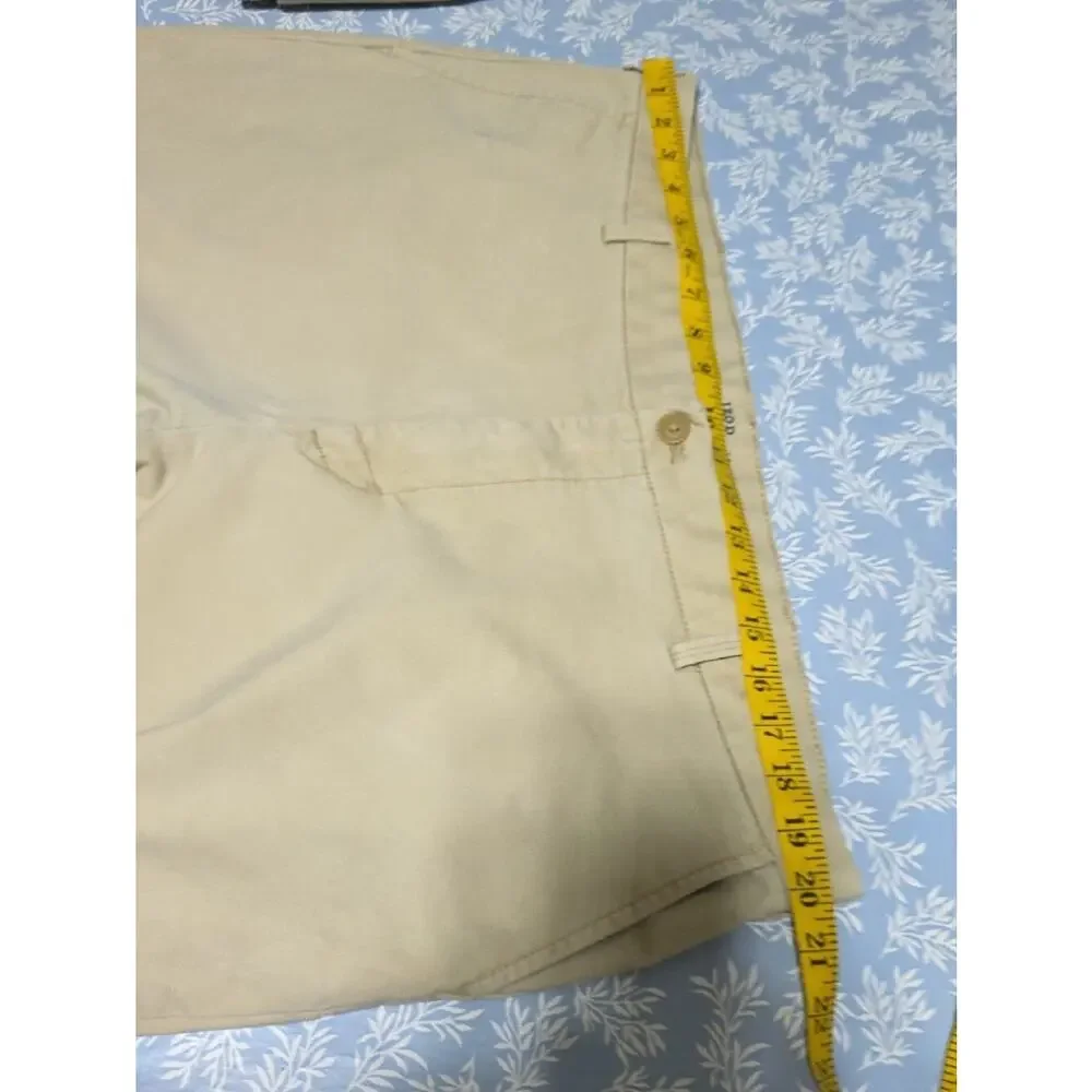 Izod Mens Sz 40X30 Straight Saltwater Khaki Chinos 2 Pair  Bundle